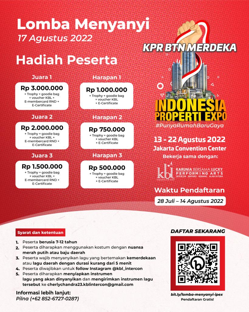 Lomba Menyanyi IPEX Agustus 2022 Lomba Menyanyi IPEX Agustus 2022